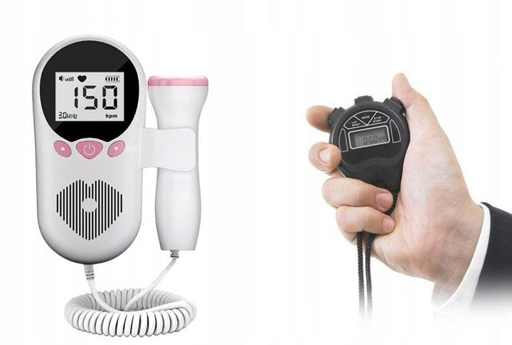 Baby Heart Rate Detector Home KTG Listening Heartbeat Noise Cancellation
