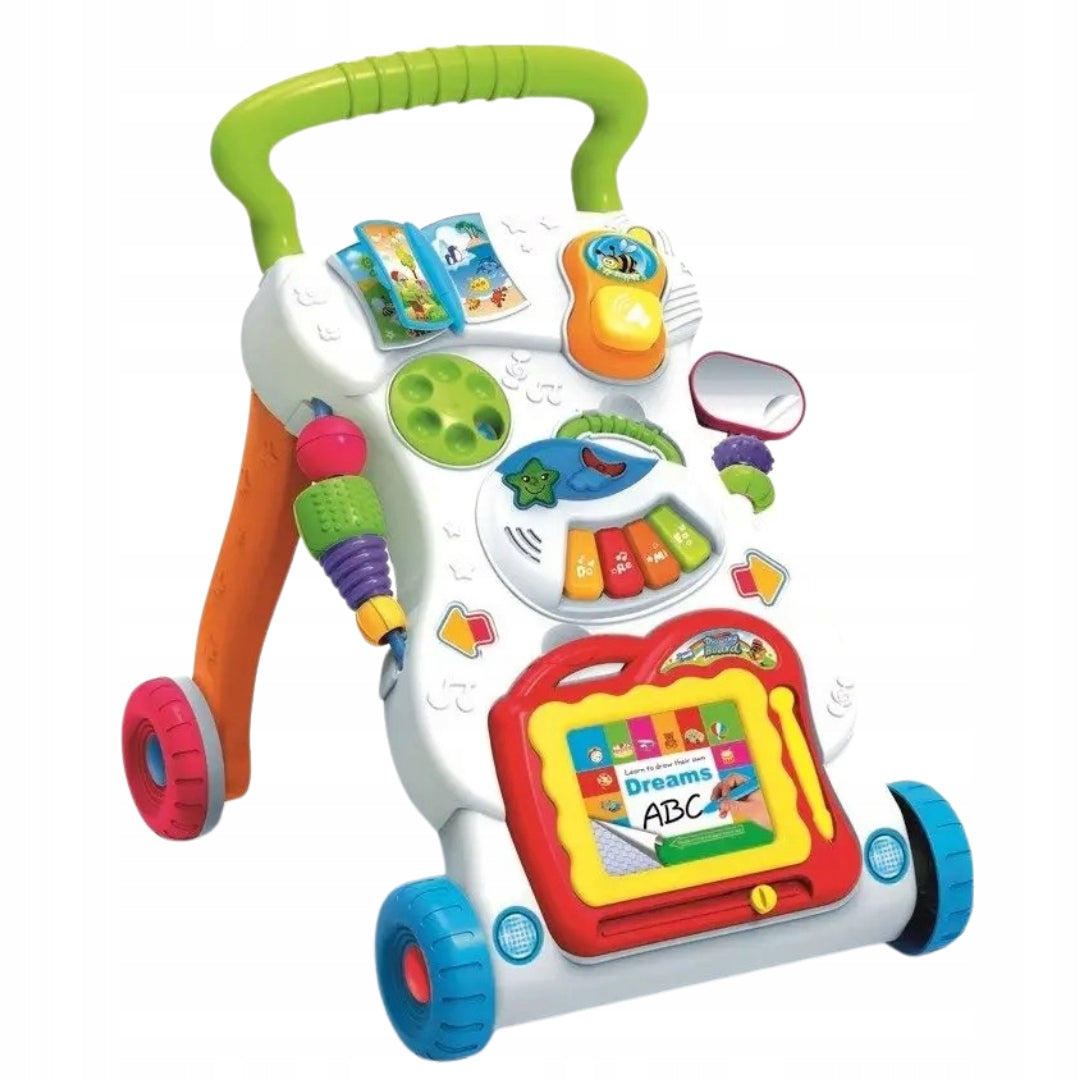 Baby Mix WALKER PUSHER educational Drawing board PIANO booklet Brand Baby Mix