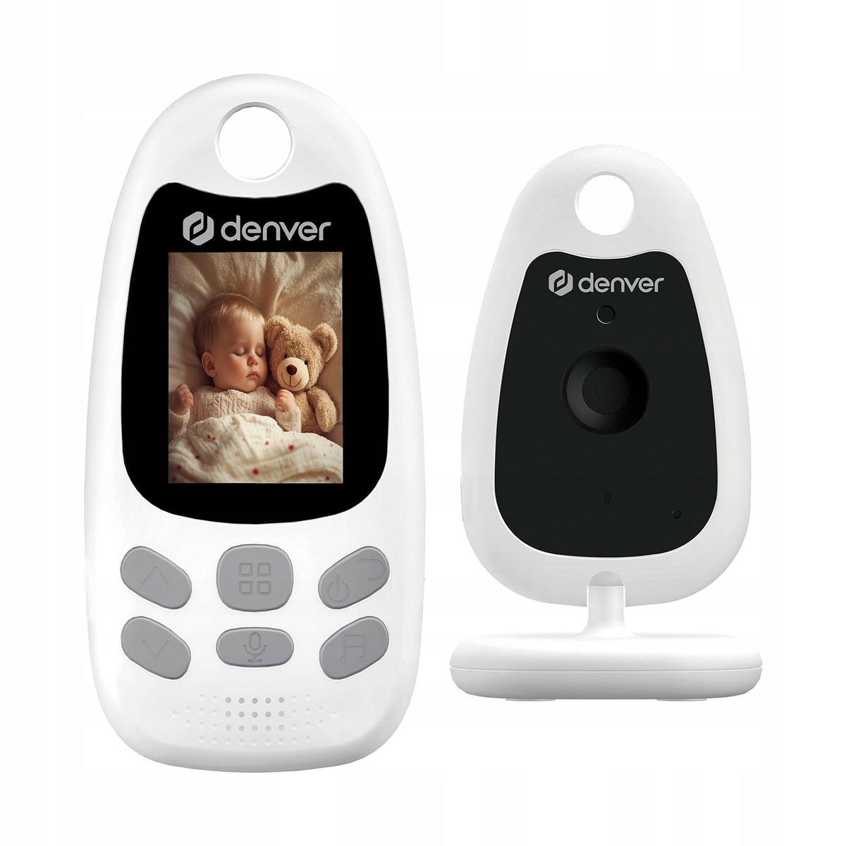 Baby Monitor RANGE 250m Denver BC-250 crying sensor thermometer Brand Boifun