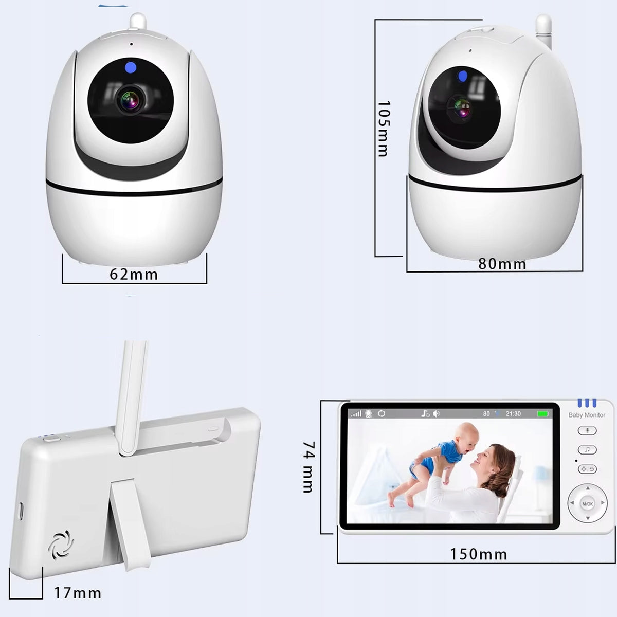 Baby Monitoring Baby Monitor + Baby Monitor Infants Manufacturer code Kompleksowa opieka nad Twoim dzieckiem