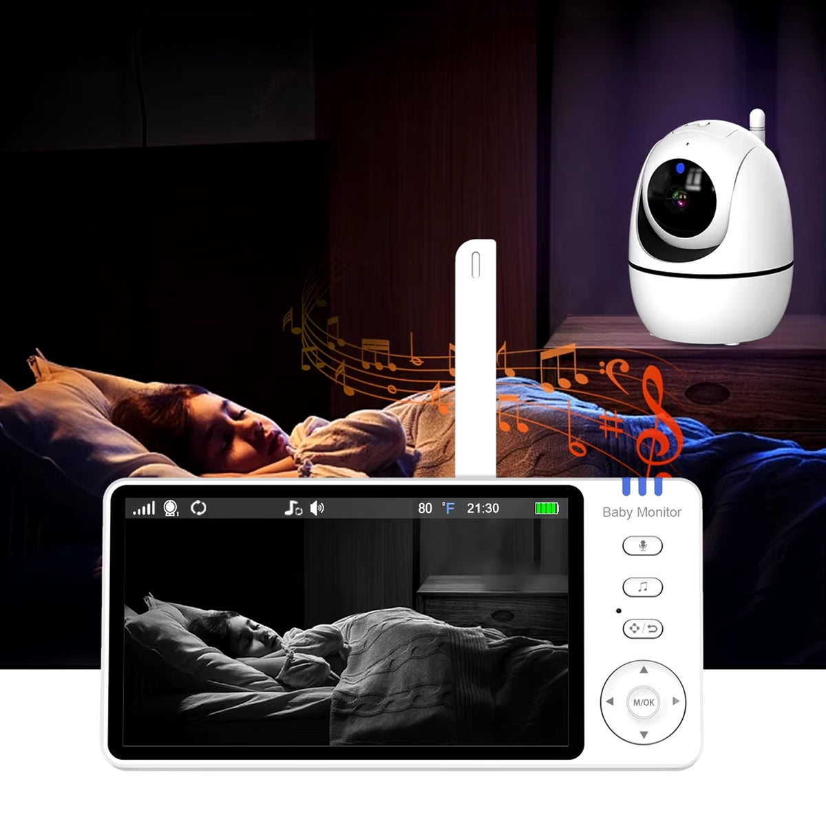 Baby Monitoring Baby Monitor + Baby Monitor Infants Packaging status original