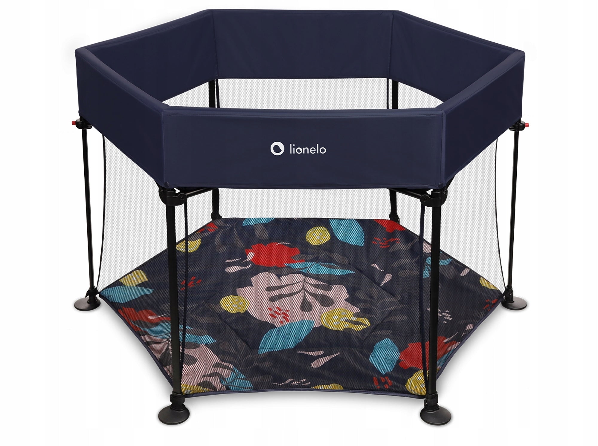 Baby Playpen Lionelo Roel Blue Navy LockGuard Folding Mattress Bag Brand Lionelo