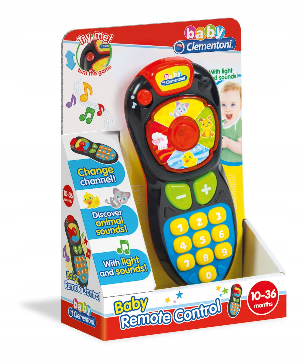 Baby Remote Control Interactive CLEMENTONI 17180