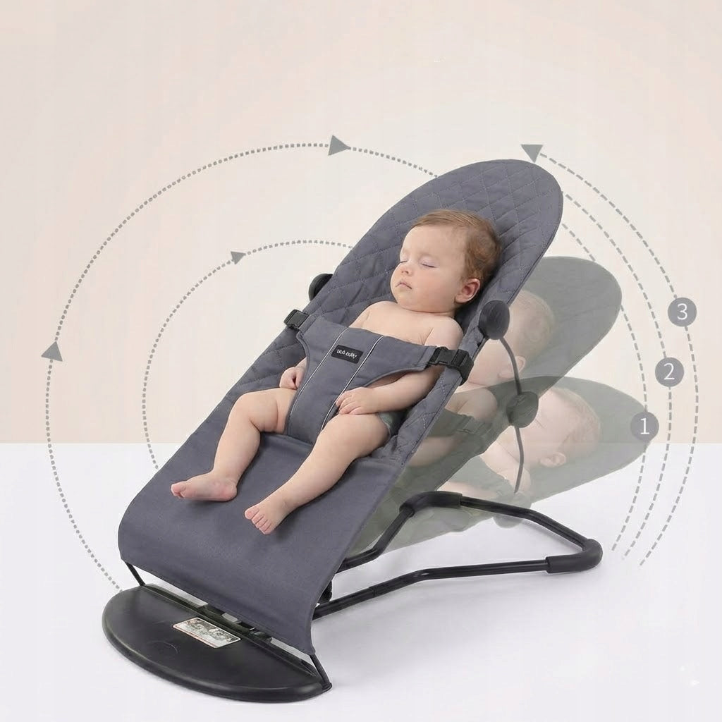 Baby Rocker Sun Lounger Infants, Grey SAFETY CERTIFICATES Manufacturer code BDSzary