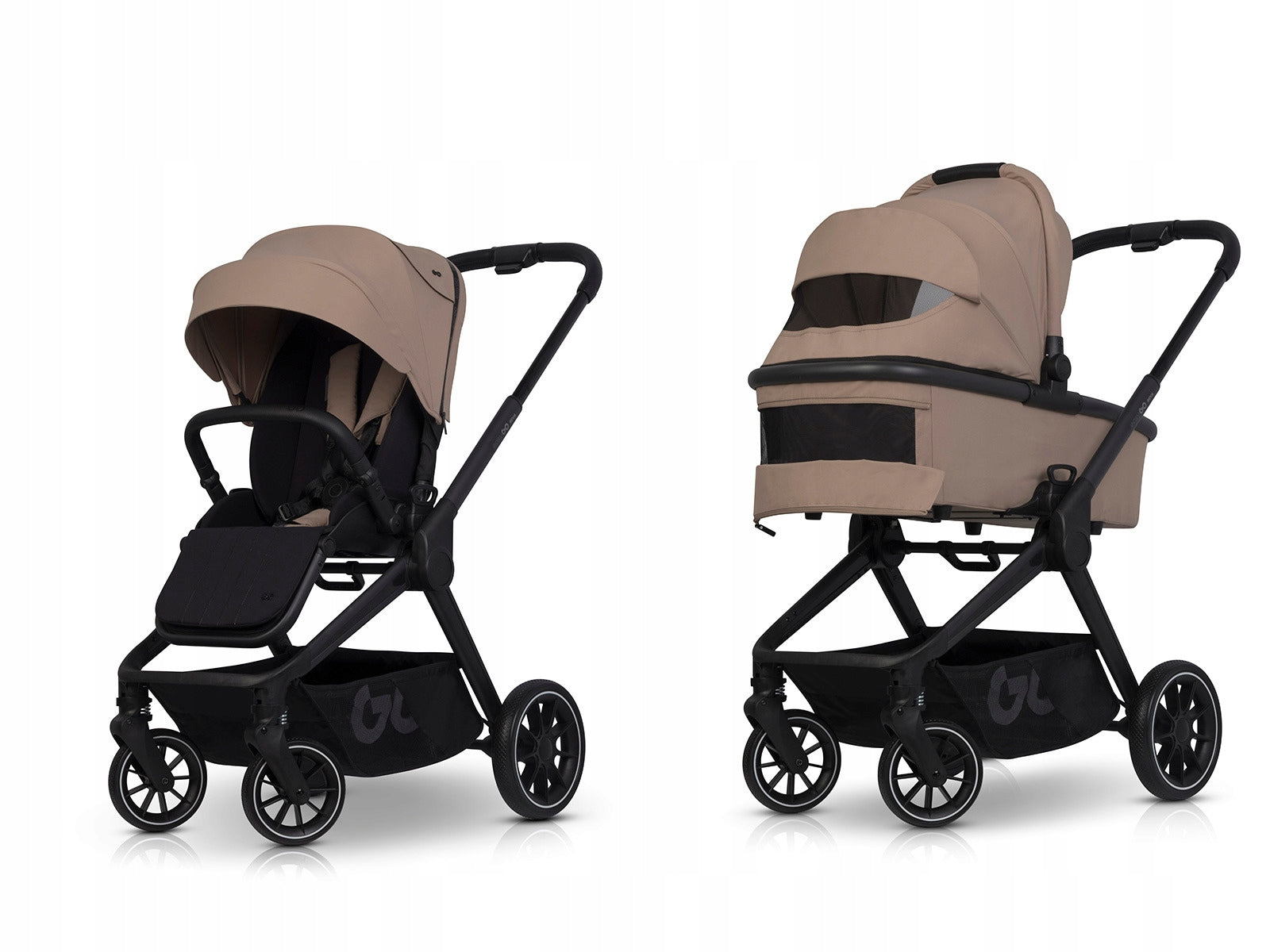 Baby Stroller 2in1 REVA EasyGo Set Warmer Foil Bag Front Rear