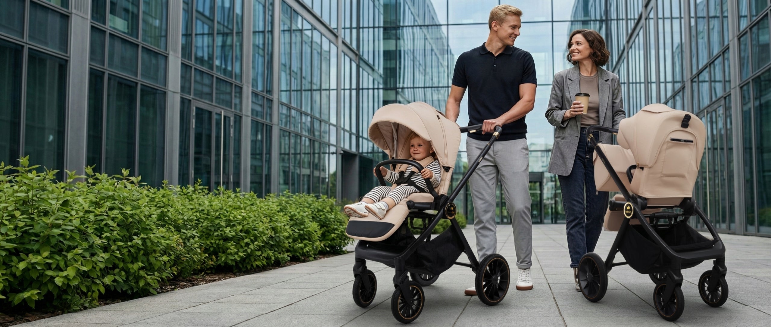 Baby Stroller 3in1 BabyLux ROSSO Stroller Gondola Seat Multifunctional Manufacturer code 5904905127921