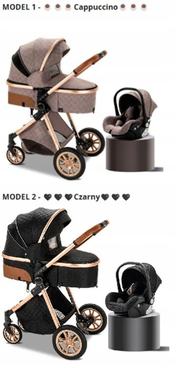 Baby Stroller 3in1 Gondola - Stroller - Carrier - Car Seat EAN (GTIN) 5905913068114