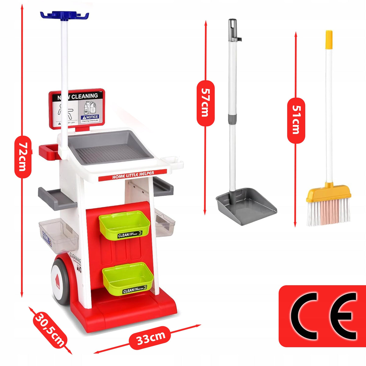 Baby Stroller Cleaning Kit Sweeping + Battery Operated Vacuum Cleaner Manufacturer code Z3137