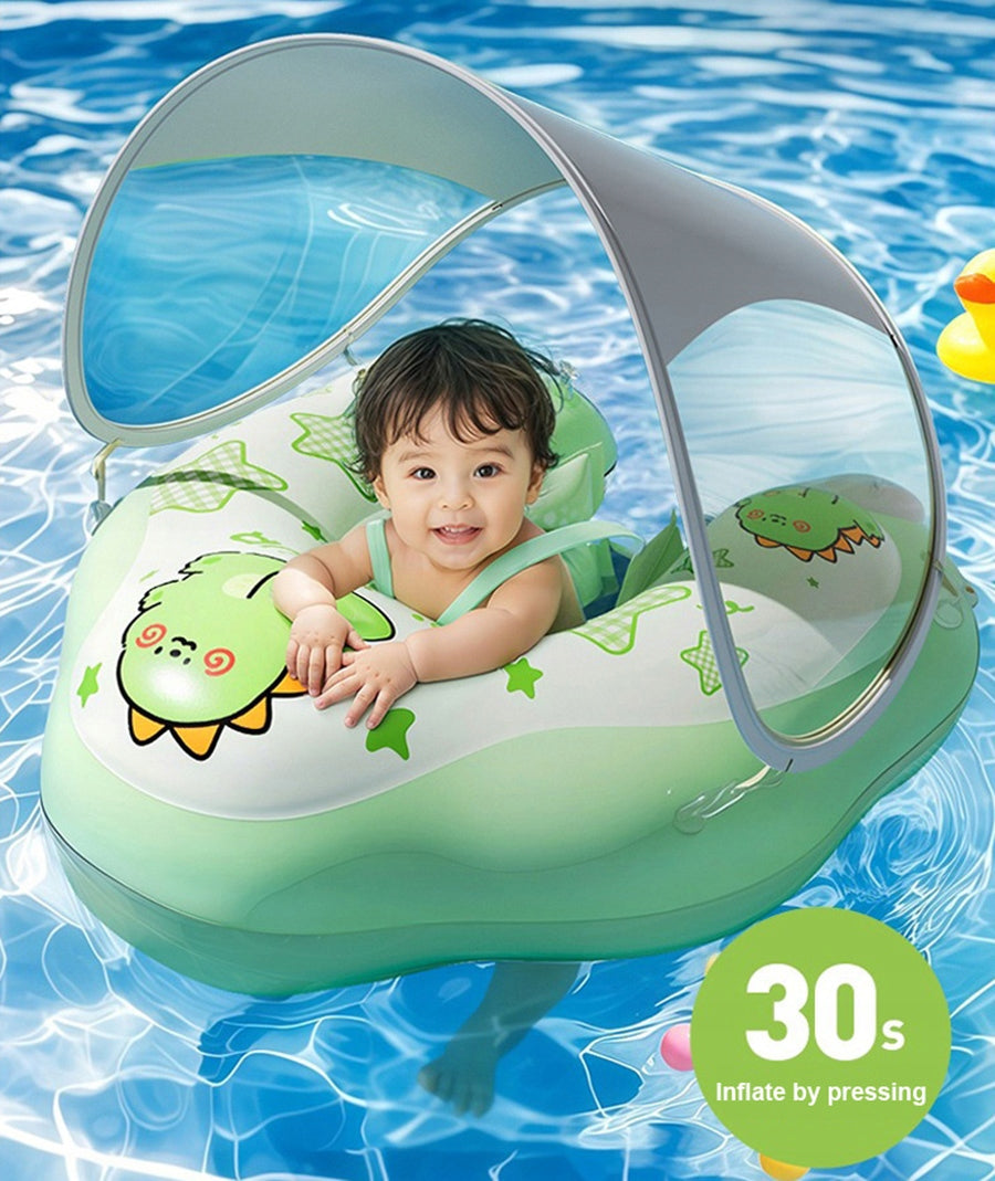 Baby Swimming Wheel with Canopy, Capybara, 13-22 kg (Size XL) Manufacturer code ZGEER CYVUIBONOM