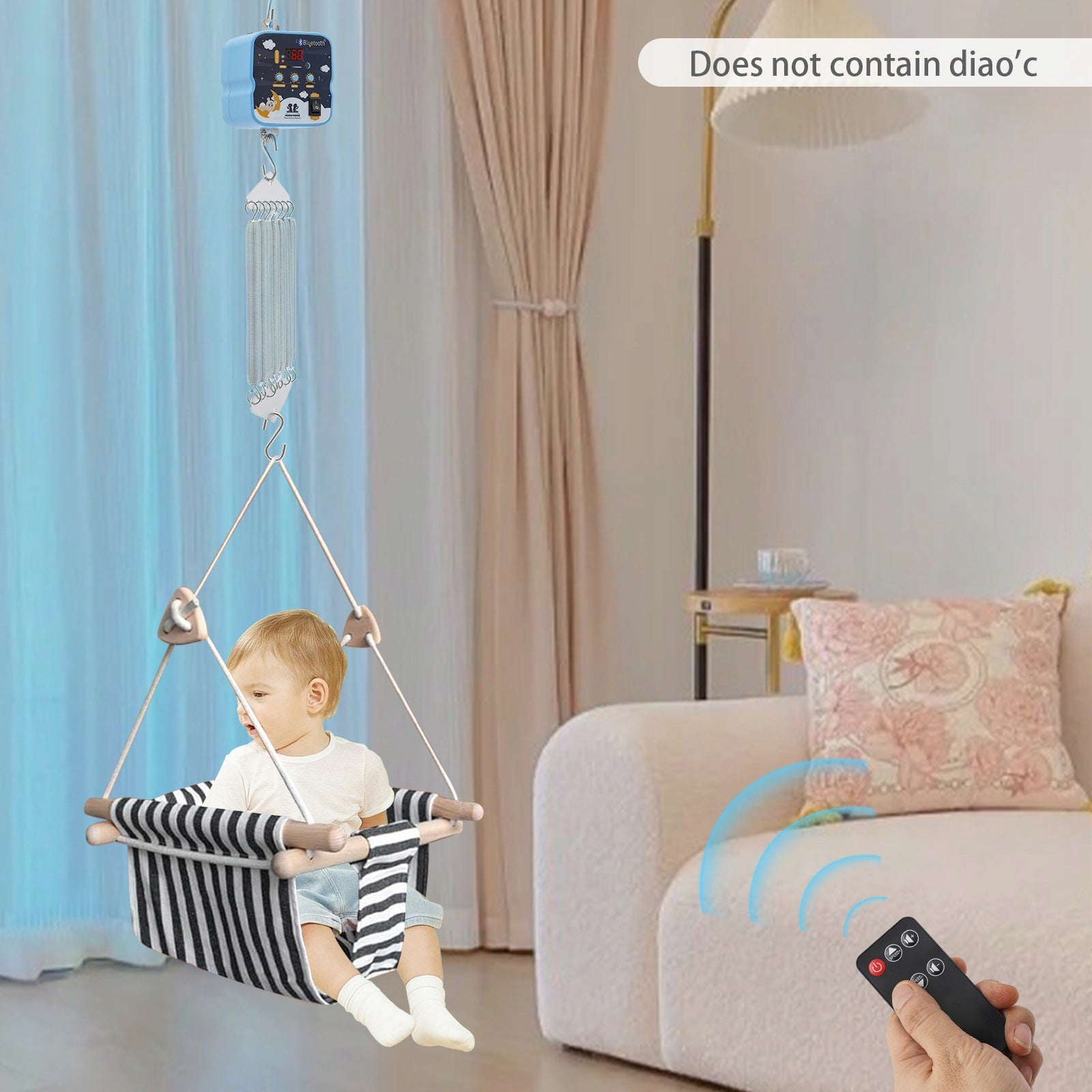 Baby Swing Controller, Adjustable Hanging Electric Cradle Controller 19KG Packaging status original