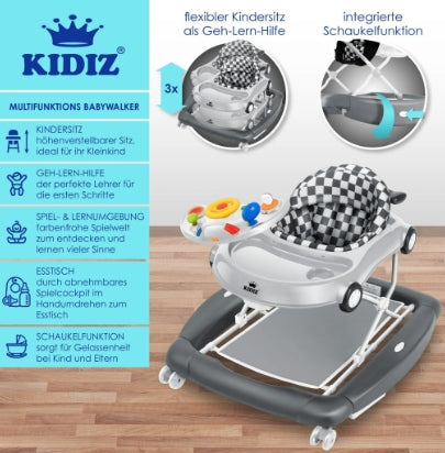 Baby Walker 4 in 1 KIDIZ Manufacturer code 2278715002