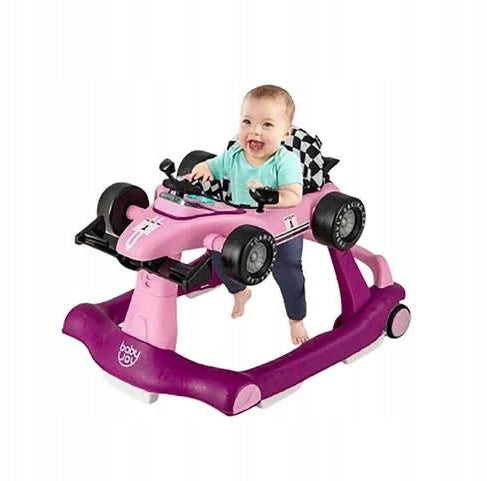 Baby Walker 4in1 Ride-On PUSHER Folding Height Adjustment FORMULA1
