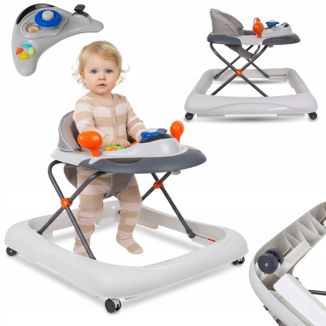 Baby Walker Interactive Learning to Walk Height Adjustment Stopwatches
