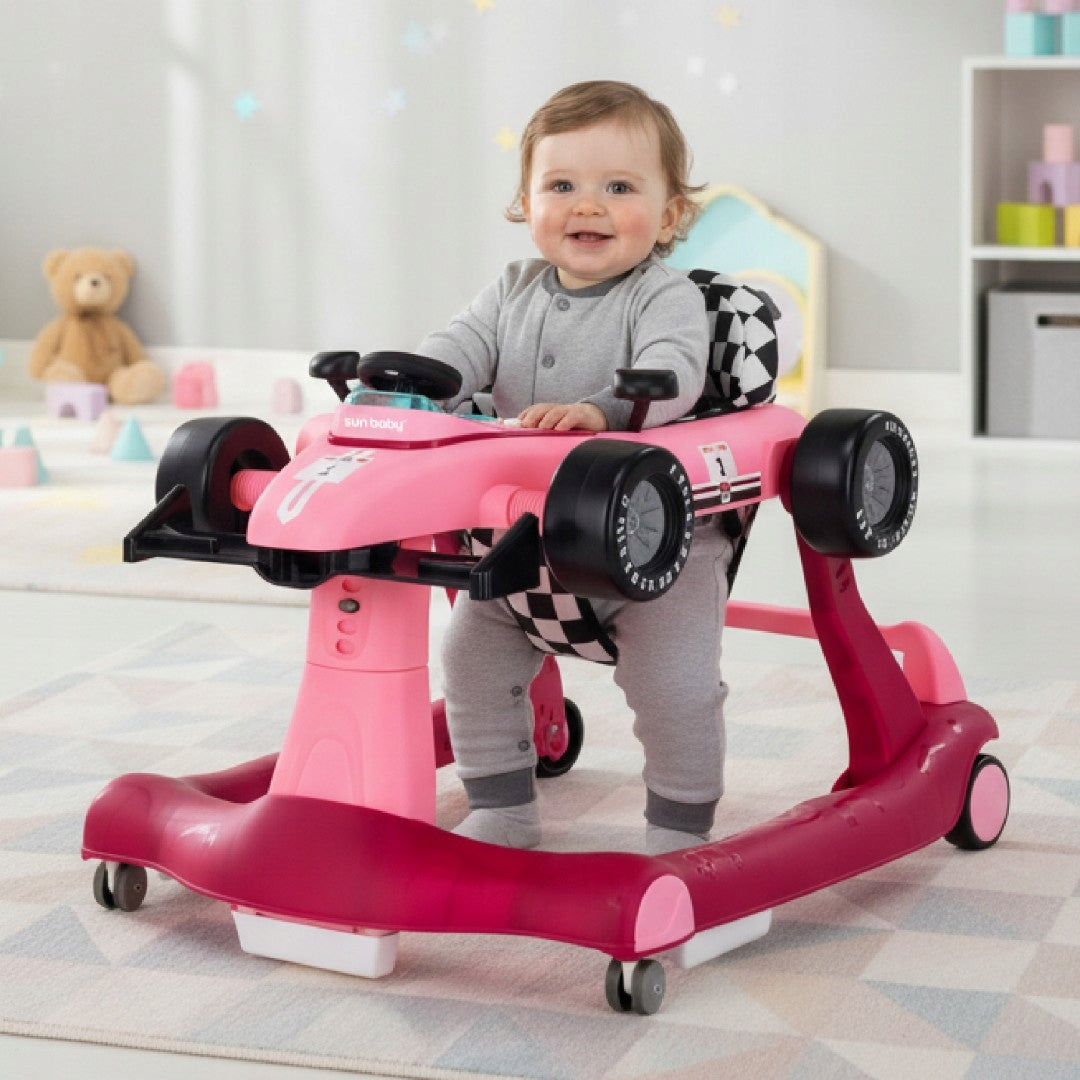 Baby Walker Interactive Racing Formula 1 3in1 sound SUN BABY Packaging status original