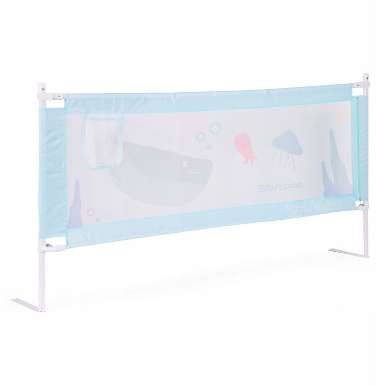 Baby bed barrier protection against falling out 195 cm Manufacturer code BAR-ECO-195-BLUE