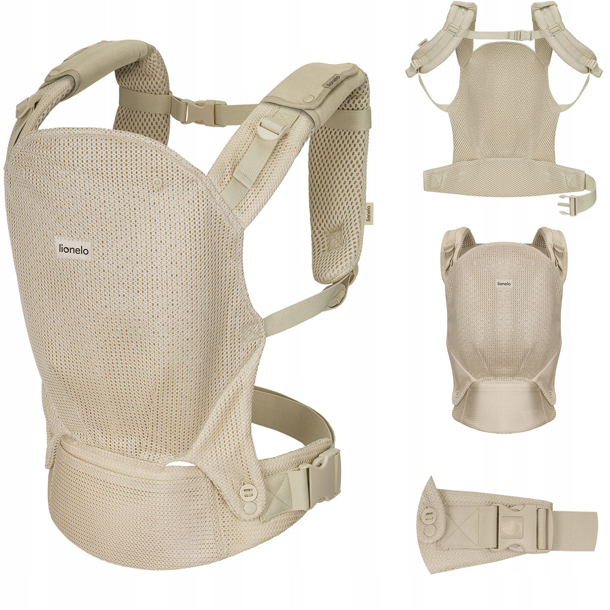 Baby carrier ERGONOMIC 20kg CERTIFICATE Lionelo Margareet Air