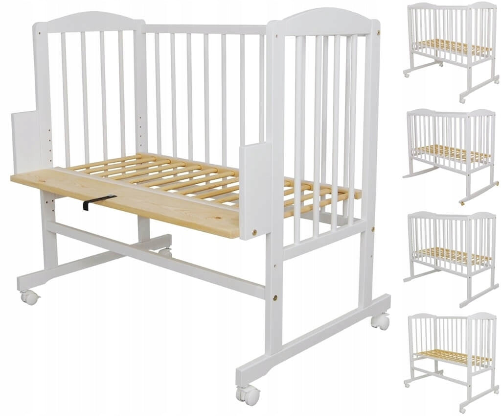 Baby cot 5in1 Filip 3 cradle, sofa, wheels EU standard