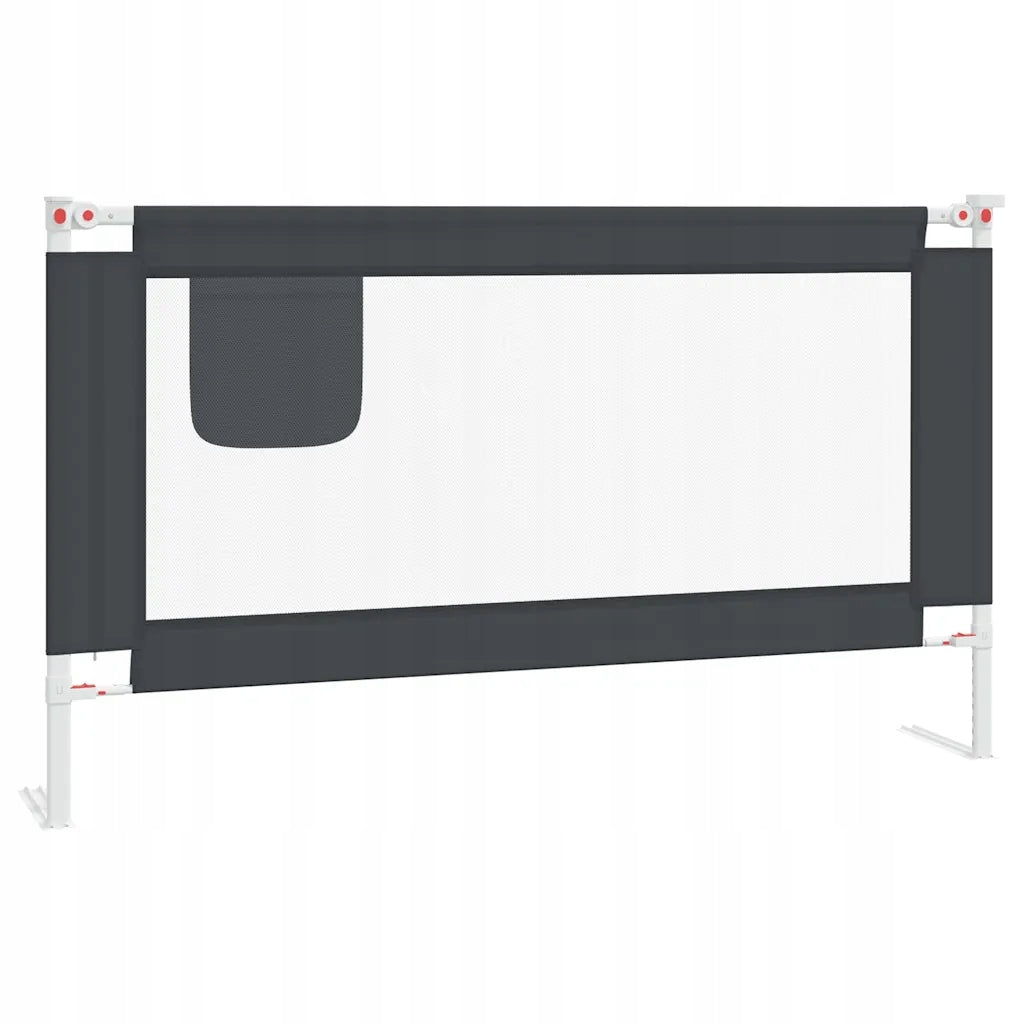 Baby cot barrier, dark gray,
