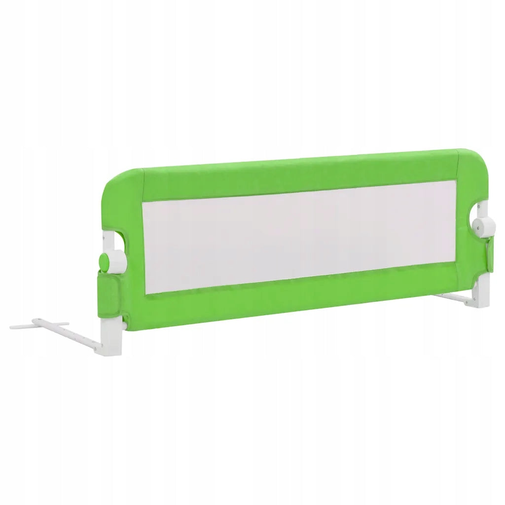 Baby cot barrier, green, 120x42 cm, polyester Brand VidaXL