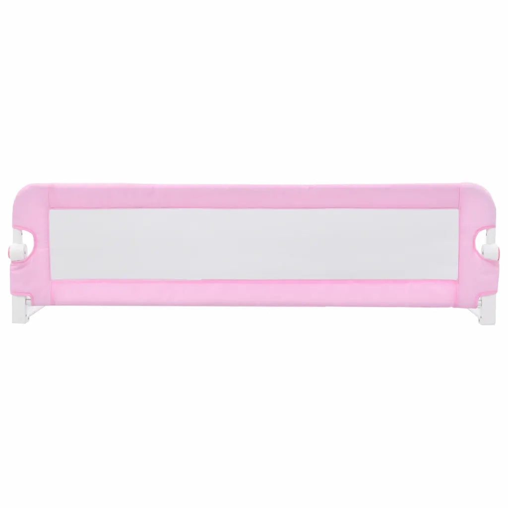 Baby cot barrier, pink, 120x42 cm, polyester Manufacturer code 10170