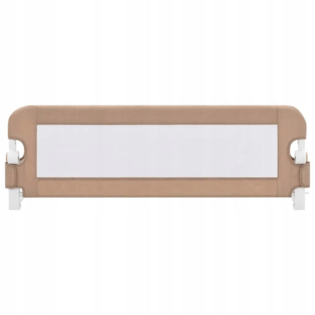 Baby cot barrier, taupe, 120x42 cm, polyester Manufacturer code 10174