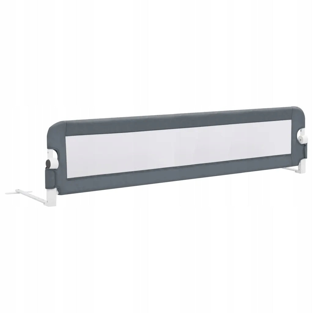 Baby cot barrier vidaXL 180x42 cm grey