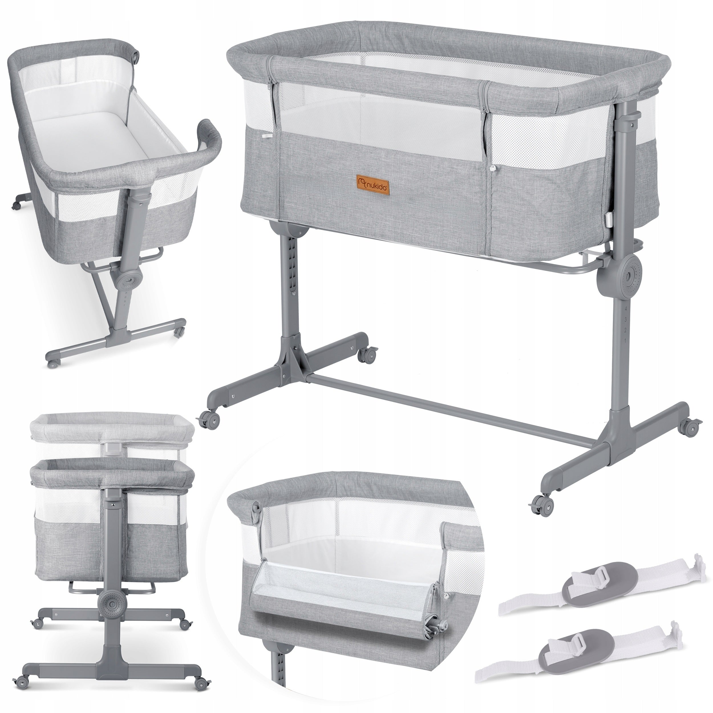 Baby cot extra bed Nukido folding 0-5m 9kg