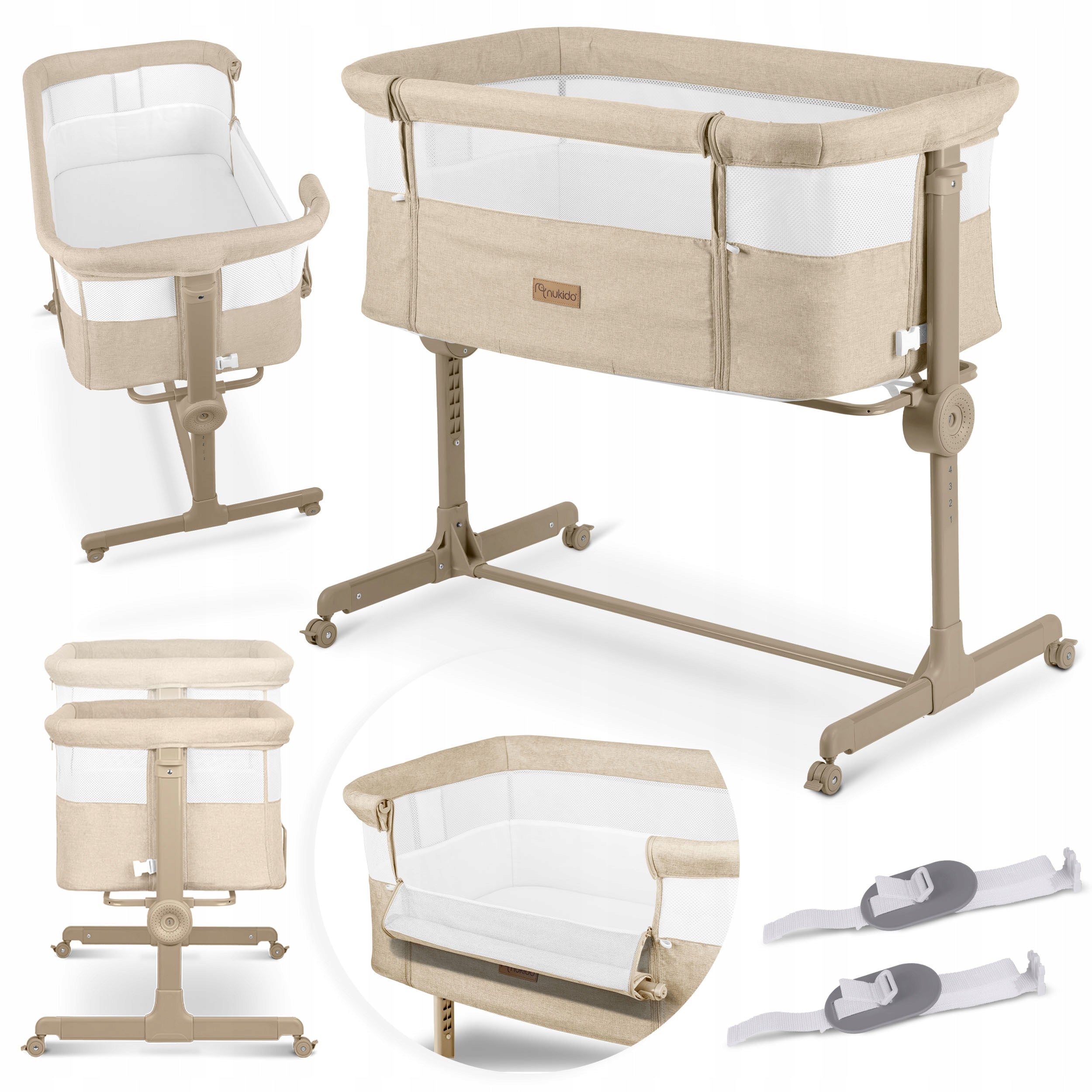 Baby cot folding tourist baby delivery Nukido 0-5m 9kg