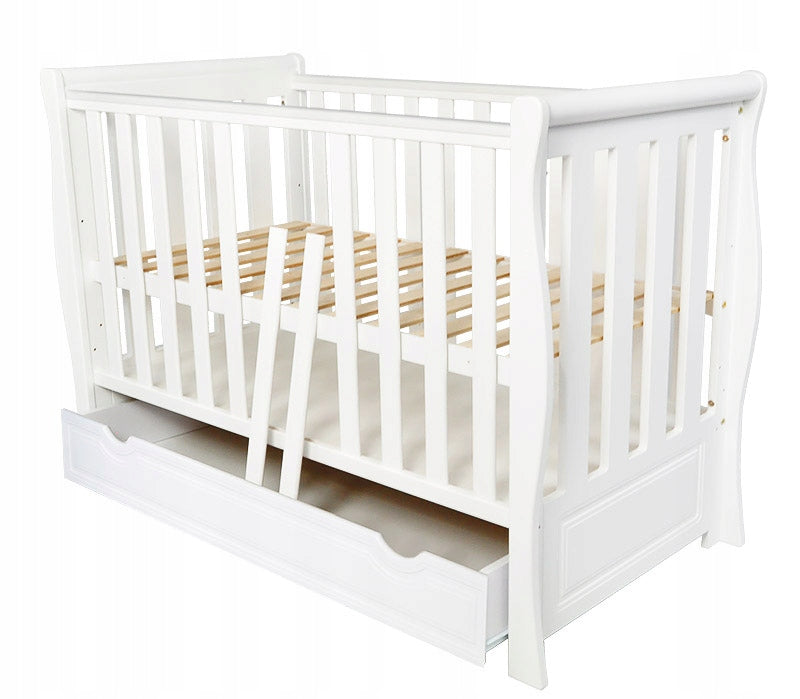 Baby cot with drawer with couch 120x60 white MEGAN Manufacturer code MEGAN