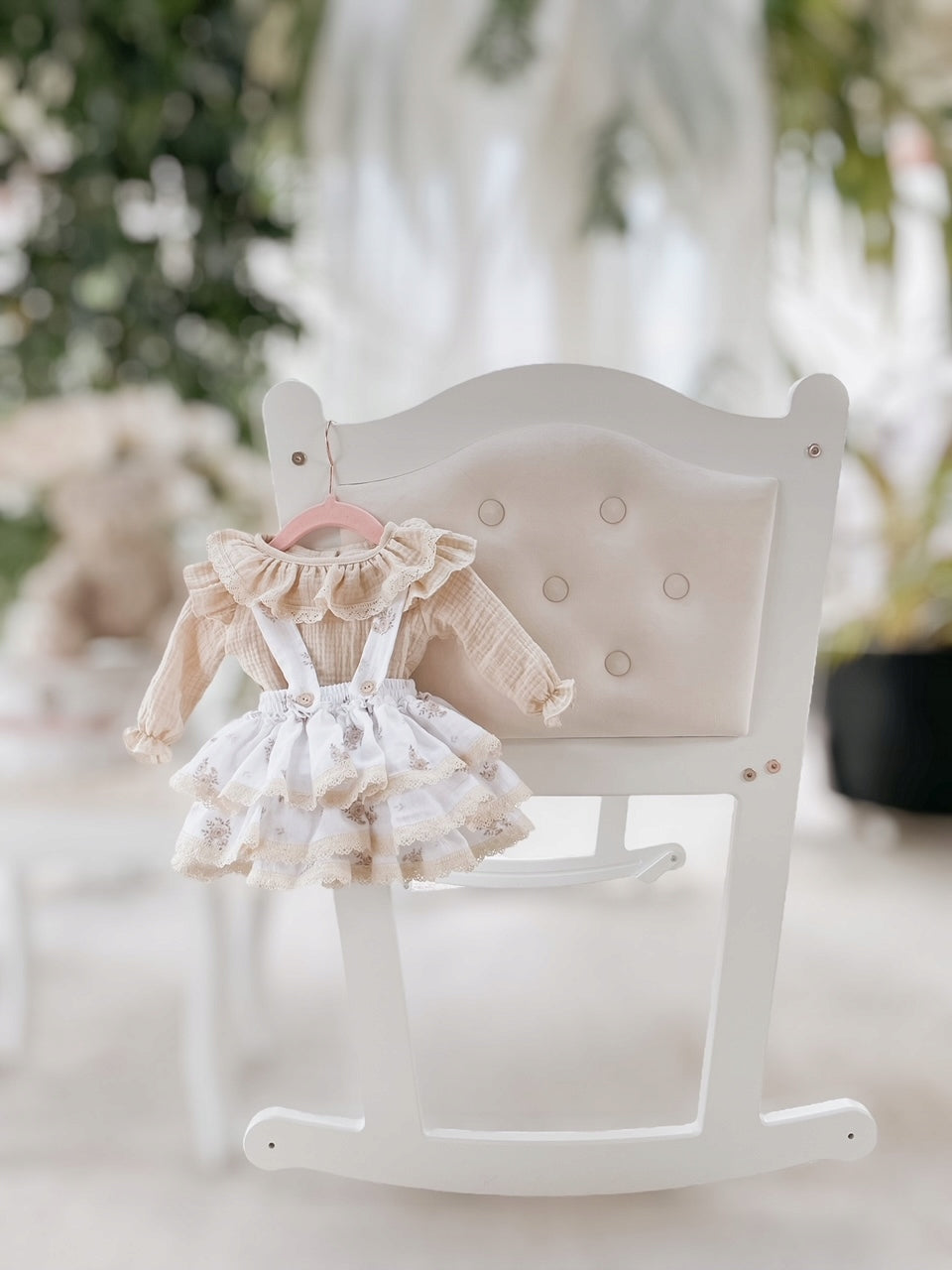 Baby cradle baby cradle white CARMEN Color white