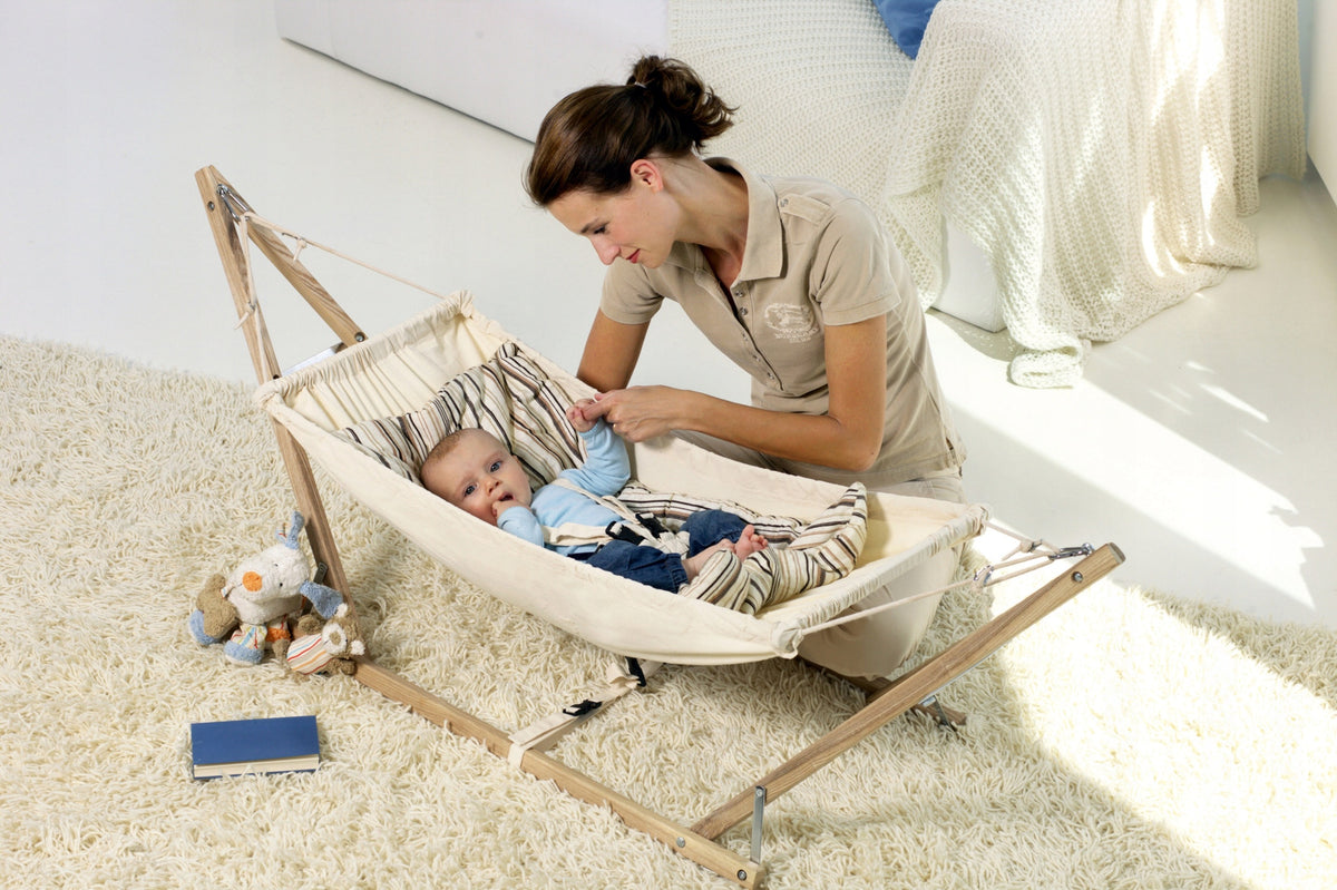 Baby cradle hammock with Koala Amazonas frame - from the first days Packaging status original