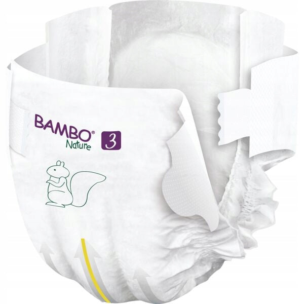 Baby diapers Bambo Nature 3 midi (4-8 kg, 28 pcs) Brand Bambo Nature