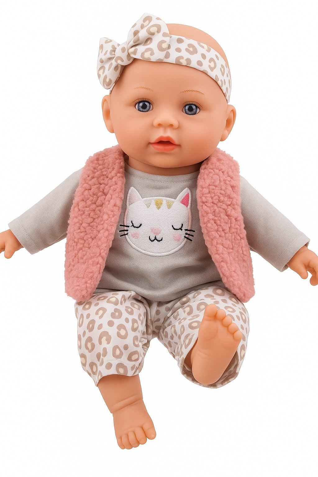 Baby doll large 32 cm interactive singing speaks 2 languages PL EN SMILY PLAY Packaging status original