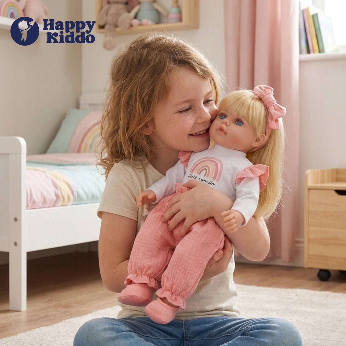 Baby doll like live large 56cm interactive doll says sings 2languages teaches Manufacturer code jak żywa siedząca miękka z włosami elegancka