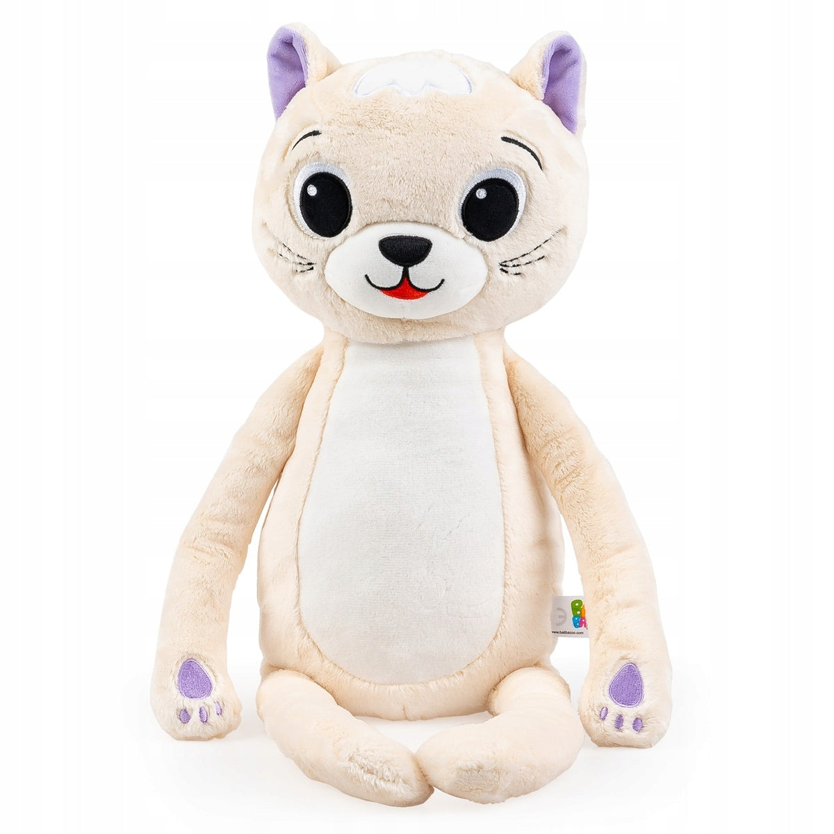 Baby hugger Plush Toy KITTEN tulle Balibazoo beige Color beige