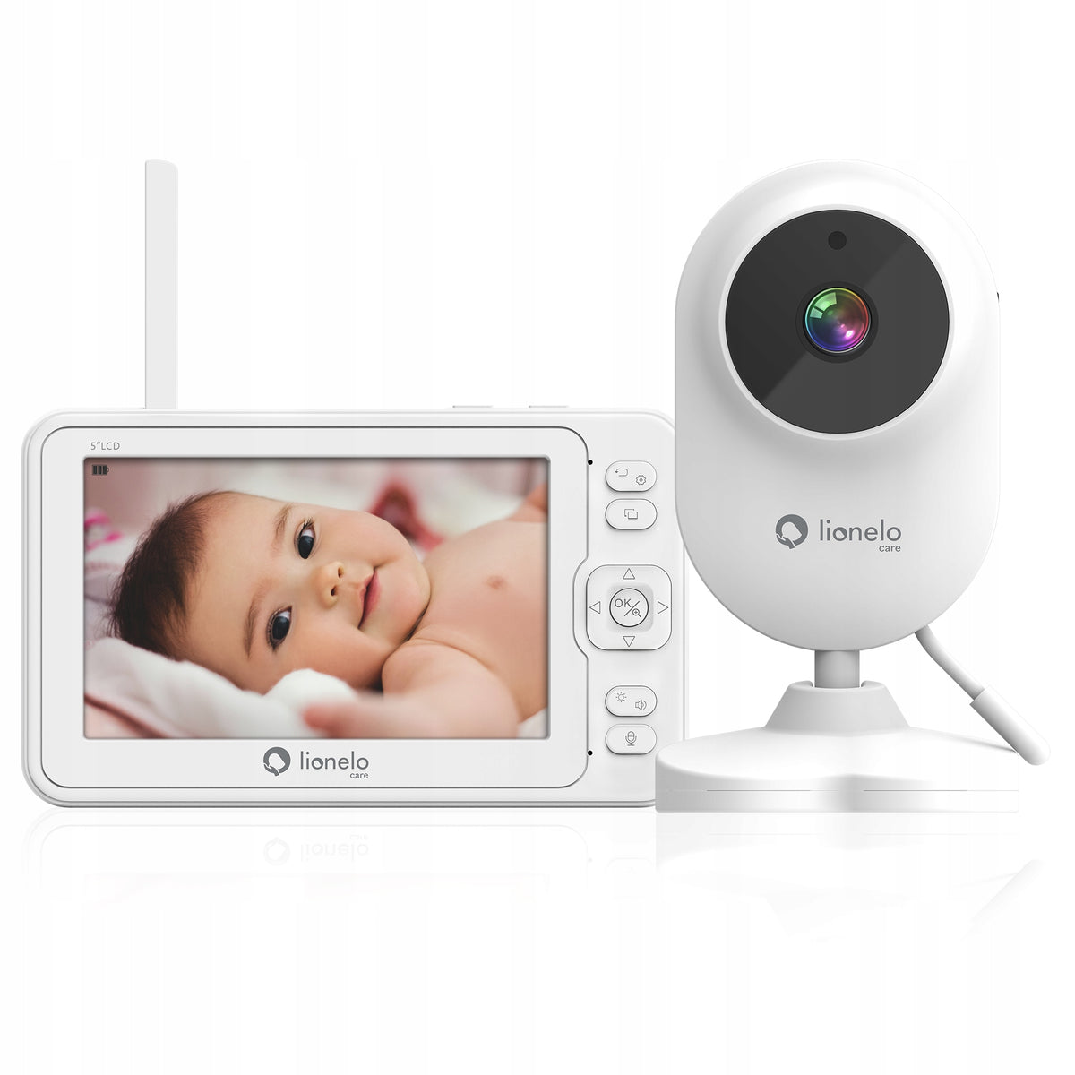 Baby monitor Lionelo white LOC-BABYLINE 6.2 WHITE