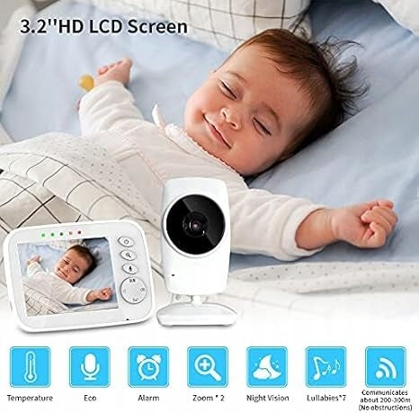 Baby monitor NWOUIIAY white Packaging status original