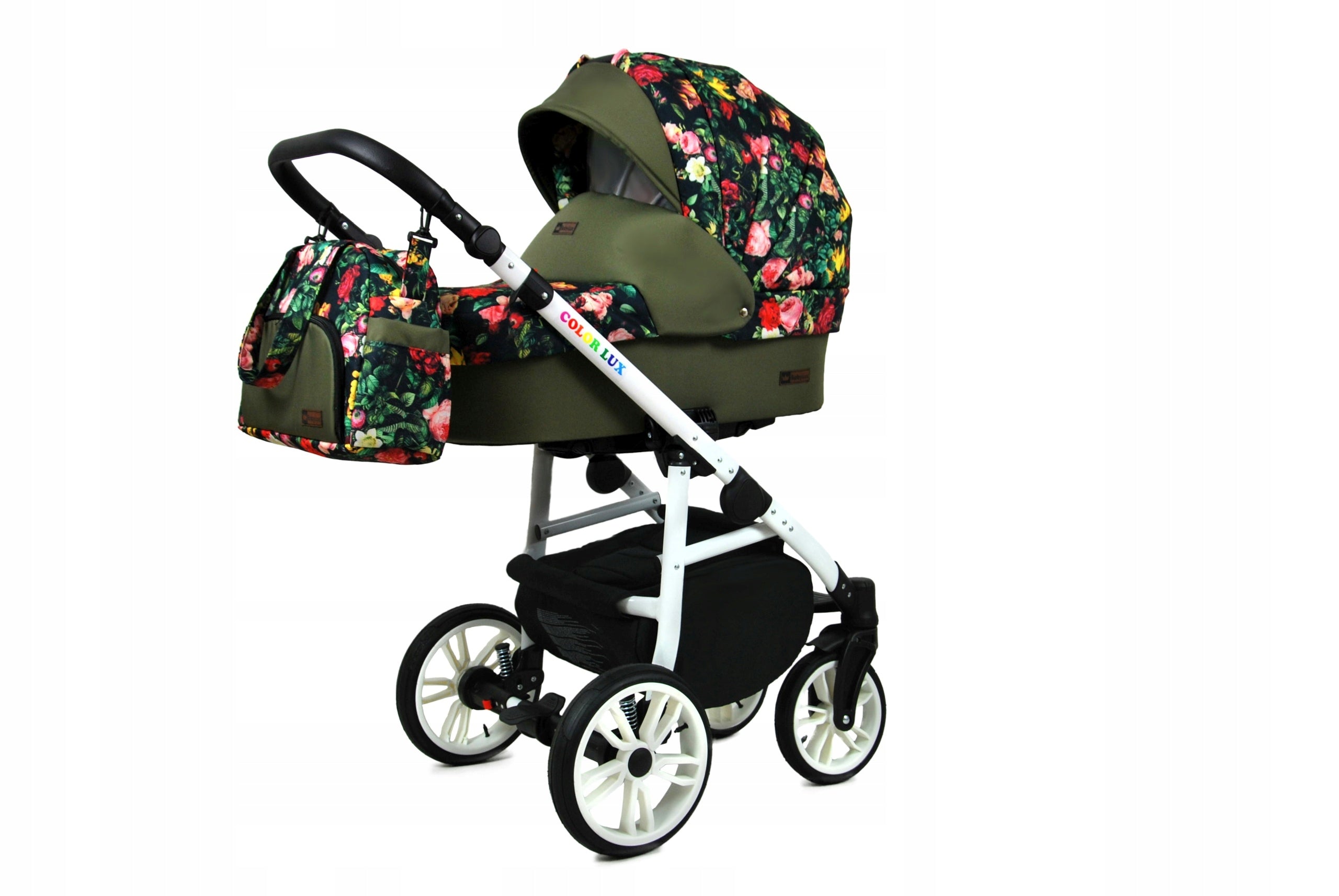 Baby stroller 4in1 BabyLux ColorLux stroller gondola seat ISOFIX base Brand BabyLux