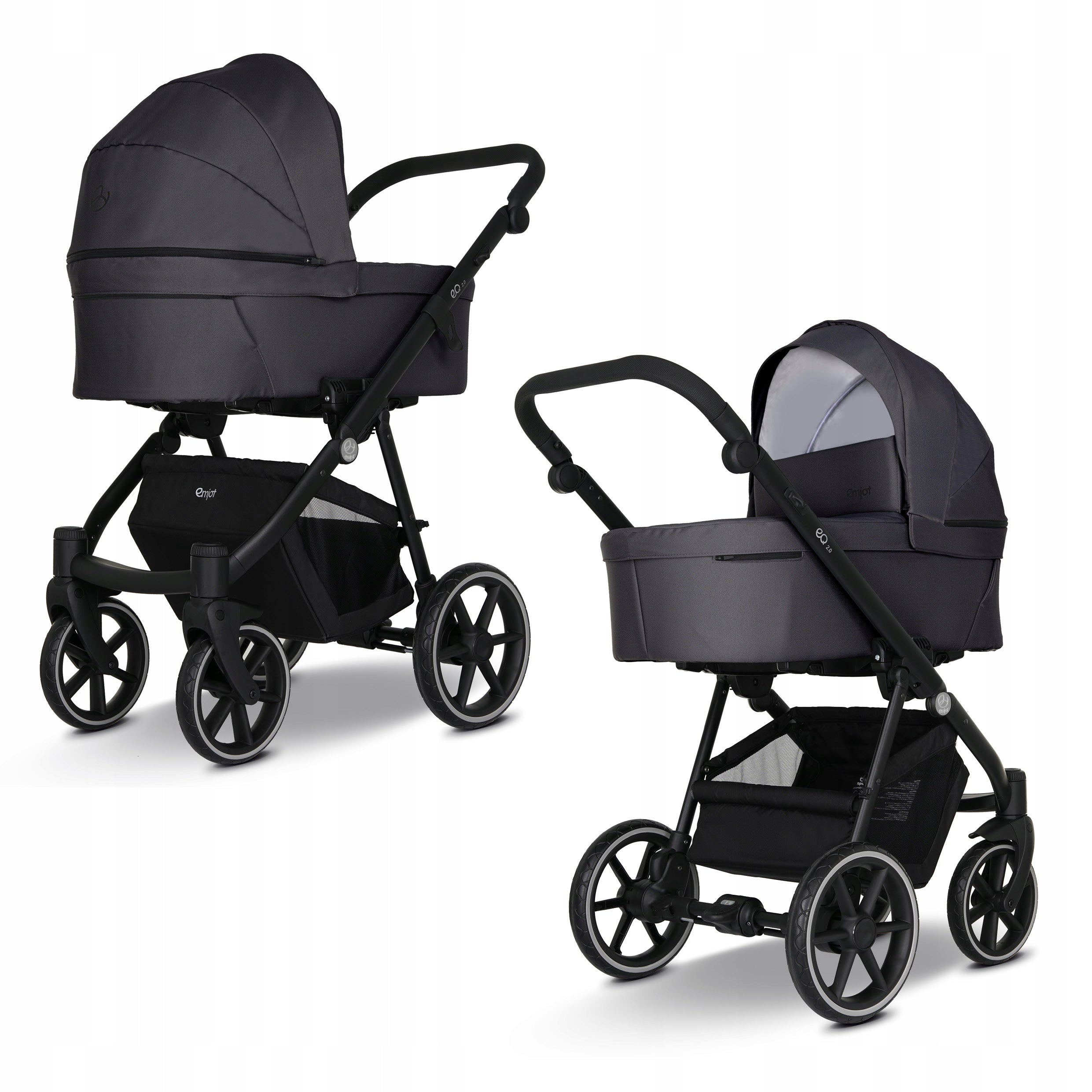 Baby stroller 4in1 EMJOT EQ 2.0 multifunctional access. F.Cosmo base Isofix Manufacturer code EMJOT EQ2.0 06 -4w1
