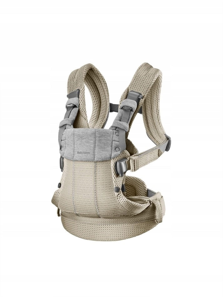 BabyBjorn Harmony 3D Mesh Ergonomic Baby Carrier Grey Beige Brand BabyBjörn