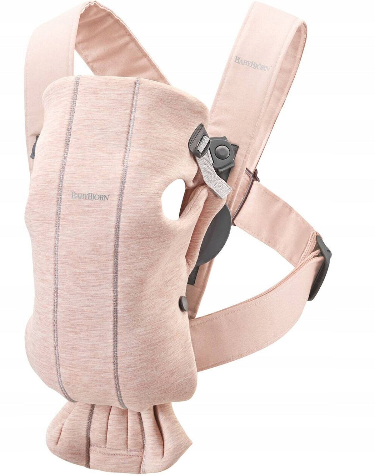 BabyBjörn MINI 3D Jersey baby carrier Light pink up to 11 kg