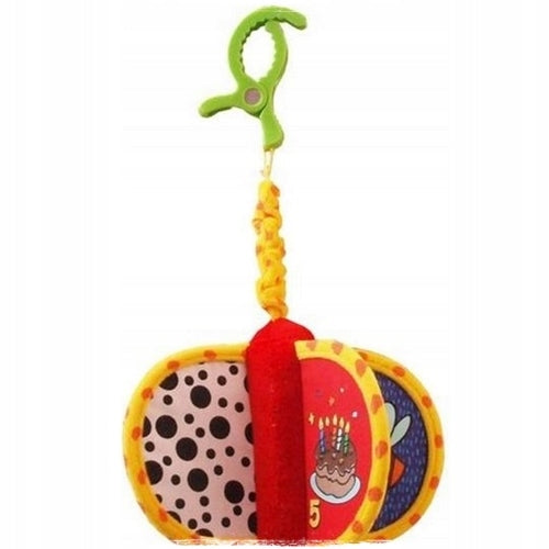 BabyMix Educational Pendant Carousel Book TEETHER Rattle Mirror Brand Baby Mix