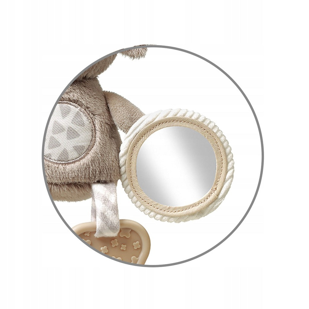 BabyOno Educational Pendant for KOALA COCO Stroller Teether squeaker mirror Brand Babyono