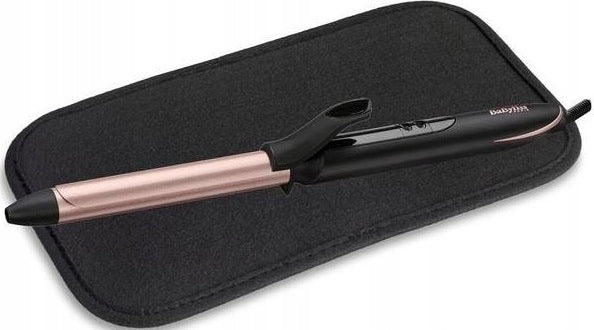 Babyliss Hair Curler Ceramic Rose Quartz 19mm Heat Resistant Mat Manufacturer code PROFESJONALNA LOKÓWKA DO WŁOSÓW