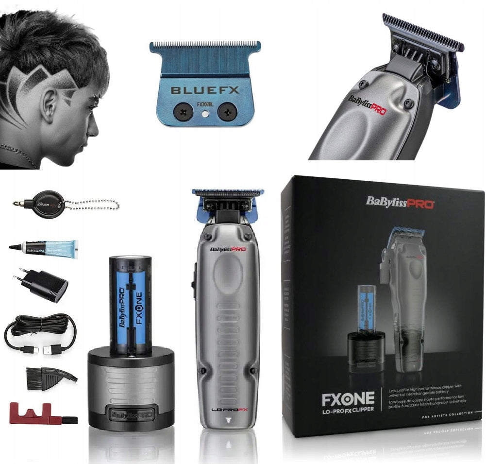 Babyliss Pro Hair Beard Trimmer FX ONE LO-PROFX FX729E Titanium Blade