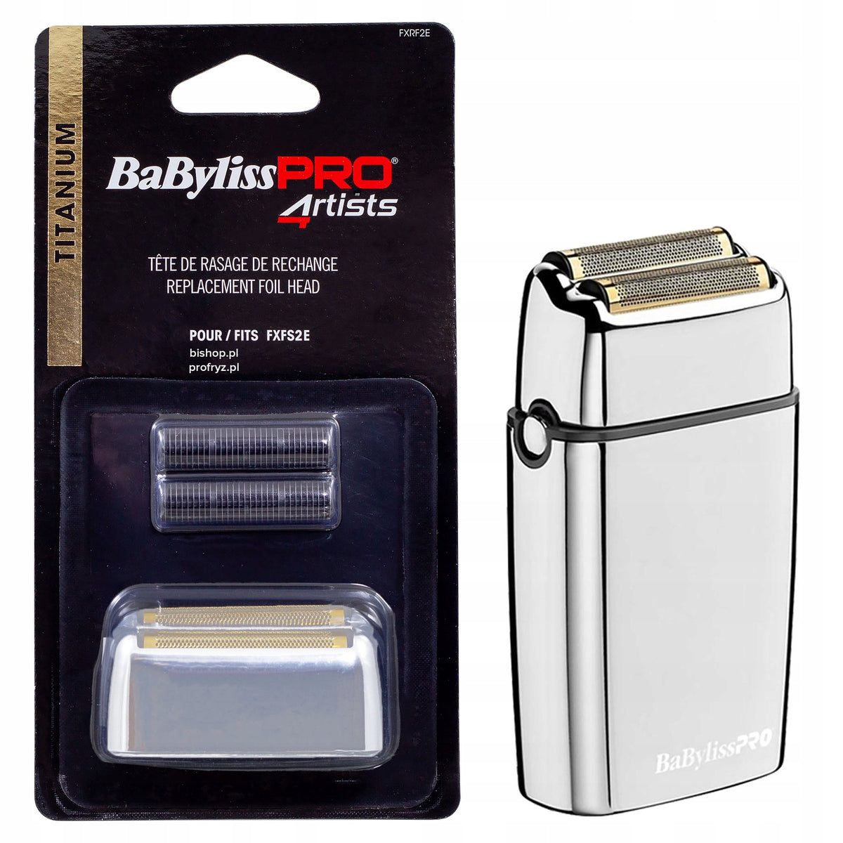 Babyliss Pro Head Foil for FXFS2 Shaver Silver