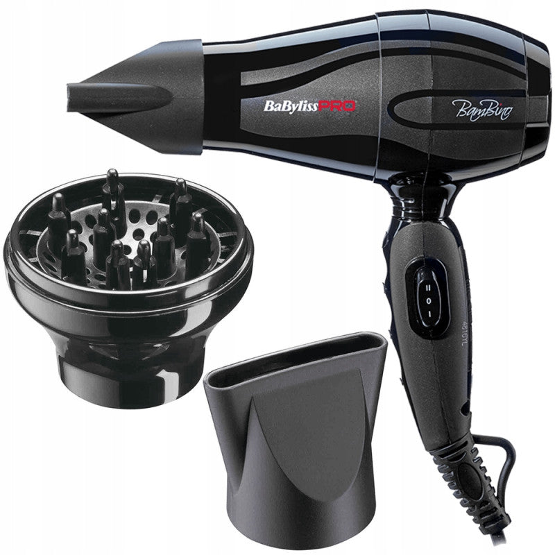 BabylissPro Bambino Small Travel Holiday Hair Dryer BAB5510E
