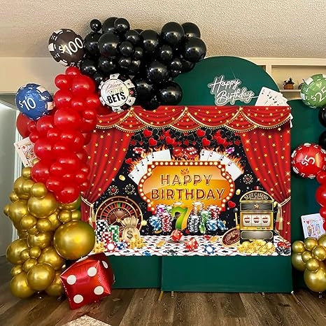 Background Photo Casino Las Vegas 210x150 cm Birthday Banner VIP Manufacturer code 9164341550313423
