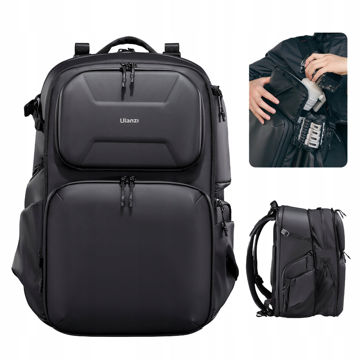 Backpack Foto 35L ULANZI BP10 Laptop Spacious 17” Camera Tablet Camera