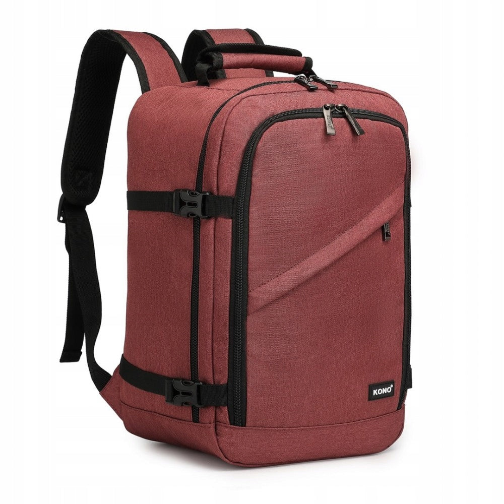 Backpack KONO travel cabin for aircraft RYANAIR 40x30x20 hand luggage EAN (GTIN) 5905937429458